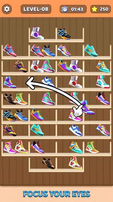鞋子分类Shoe Sort