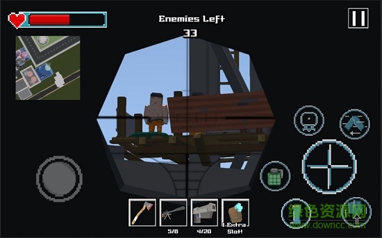Sniper Shooter Blocky Hitman