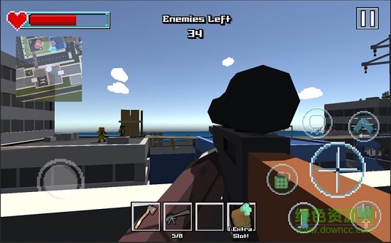 Sniper Shooter Blocky Hitman