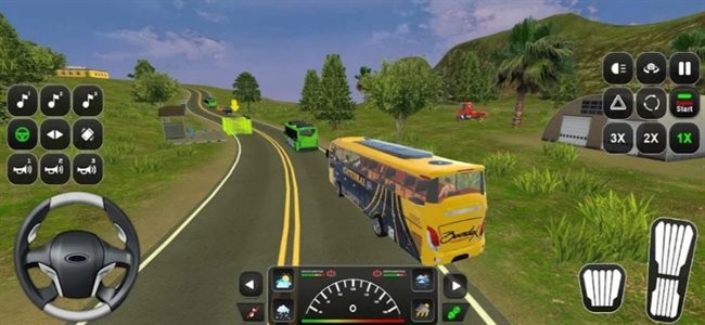 越野巴士驾驶游戏(Open World Bus Driving Game 3d)