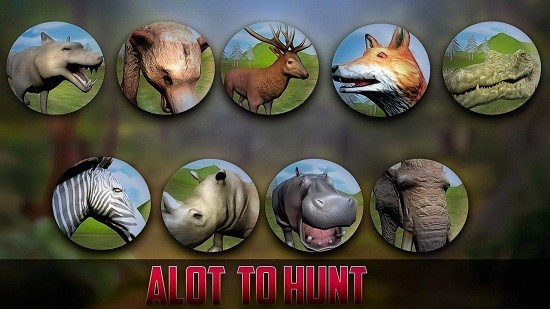 Wild Deer hunter