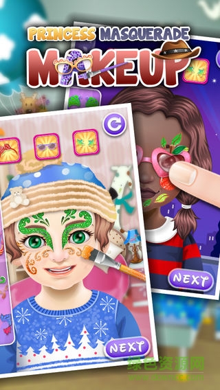 Princess Masquerade Makeup