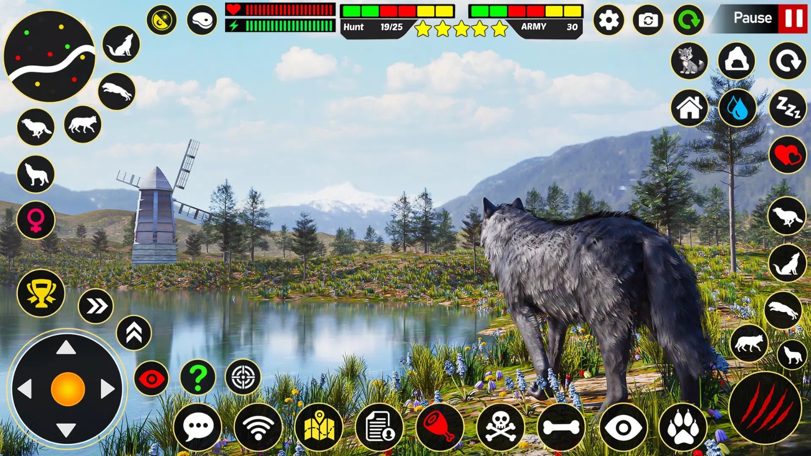 Wolf Simulator: Wolf Games