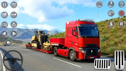 Car Transporter Truck Game