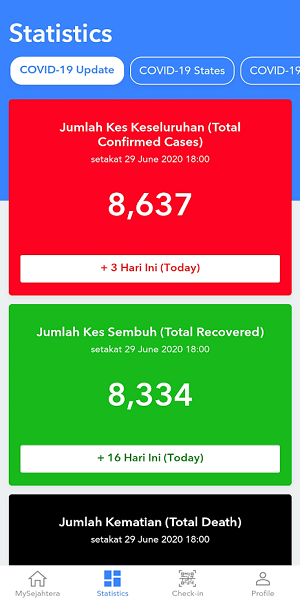 mysejahtera app(马来西亚健康码)