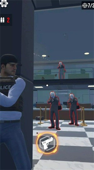 警察追捕：枪击