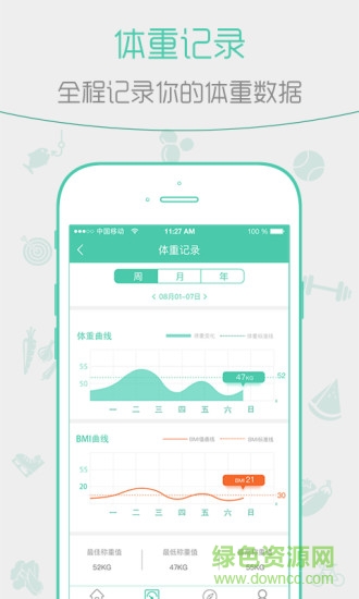 捍康美体秤