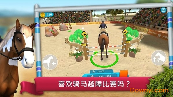 骑马越障比赛修改版(showjumping)