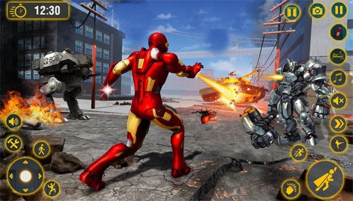 iron hero superhero iron game
