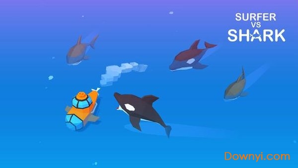 Surfer VS Shark