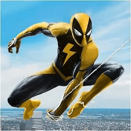 Flying Spider Rope Hero