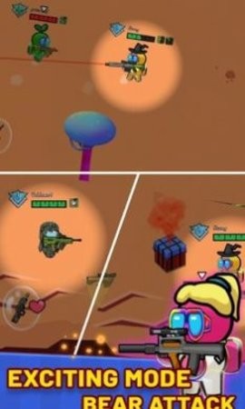 Pixel Space Gunfight World