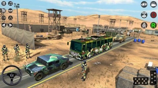 Army Bus Transporter Simulator 2020