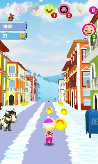 Baby Snow Run Running Game