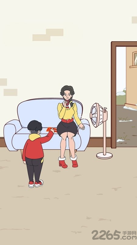 妈妈把我的压岁钱拿走了小游戏