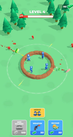 Idle Shooting Army
