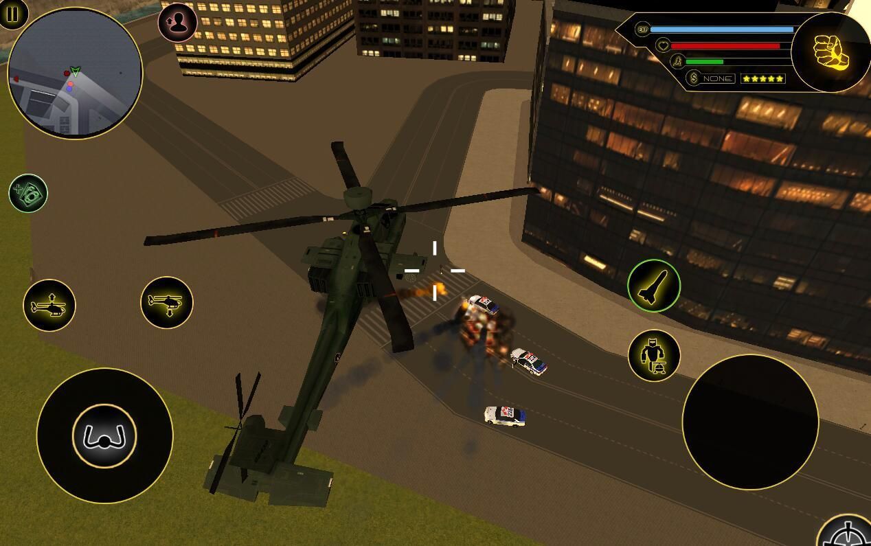 武装变形机器人直升飞机游戏(Robot Helicopter)