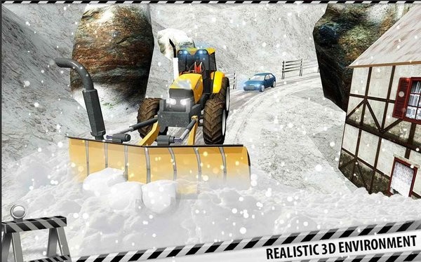 Snow Plow Truck Driver Simulator: Snow Blower Game