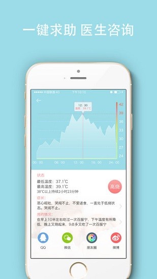 小雪人体温计