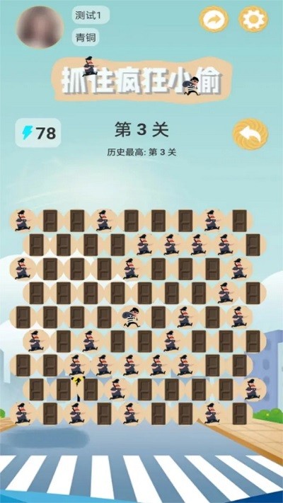 抓住疯狂小偷