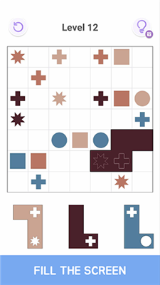 安置方块难题Fit Block Puzzle