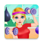 健身女孩锻炼GymWorkout