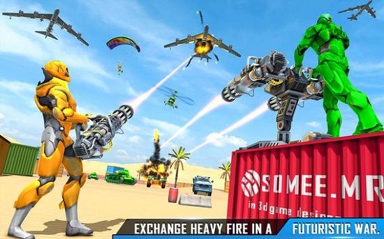 Robot FPS Shooting Strike 2