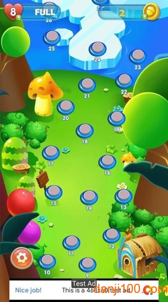 Happy Squirrel Bubble Shooter