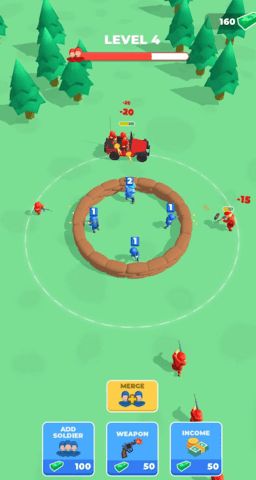 Idle Shooting Army