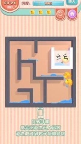 Strange Liquid Maze