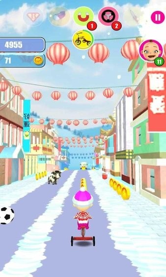 Baby Snow Run Running Game