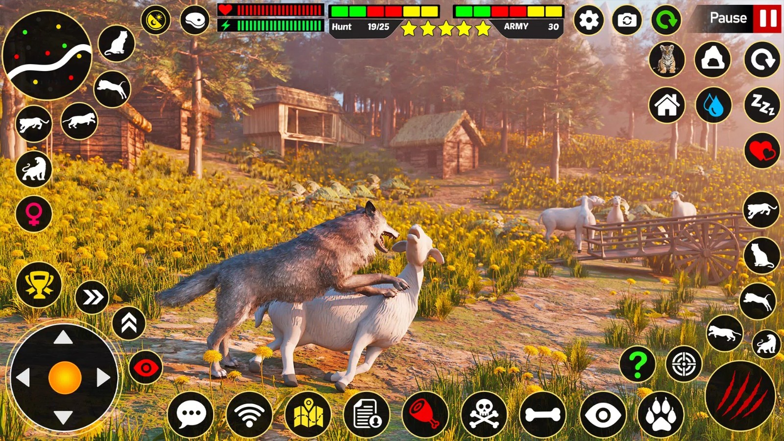 Wolf Simulator: Wolf Games