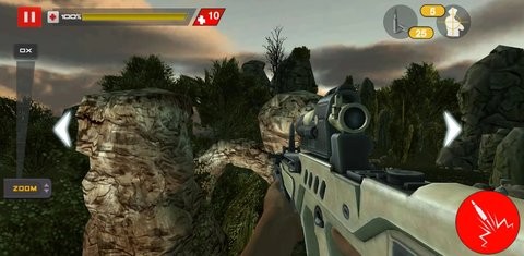 army commando sniper shooting secret mission