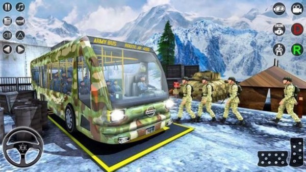 Army Bus Transporter Simulator 2020