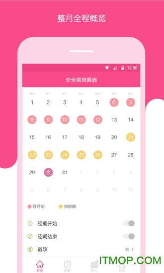 姨妈日期记录