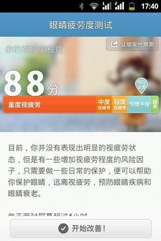 眼睛, 你好