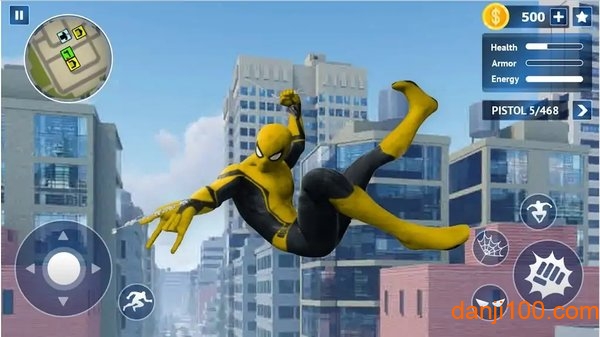 Flying Spider Rope Hero