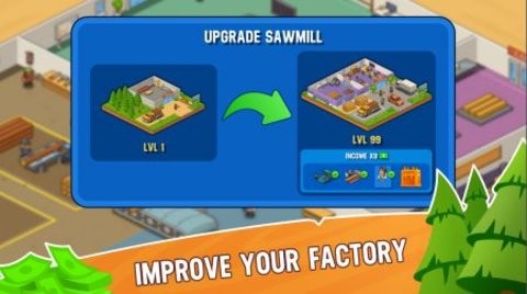 Lumber Idle