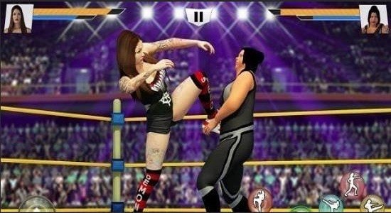 Bad Girls Fight Wrestling Game