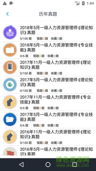 人力资源一级题集