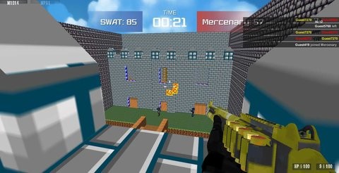 Advanced blocky combat swat v1