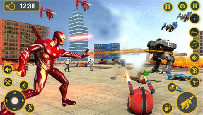 iron hero superhero iron game