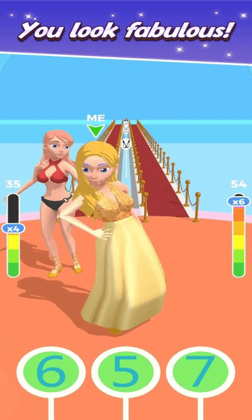 走秀美女