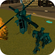 武装变形机器人直升飞机游戏(Robot Helicopter)