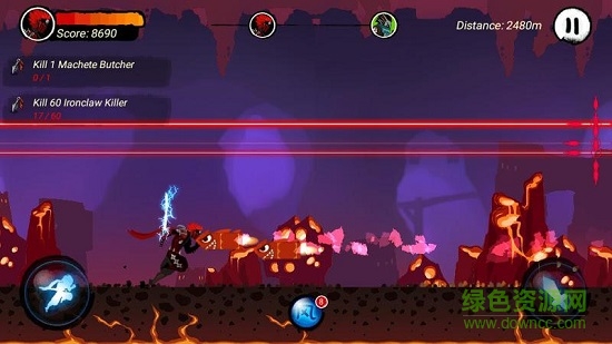Ninja Run Kill