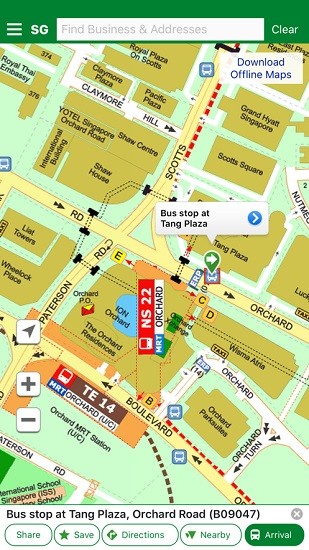 Singapore Map