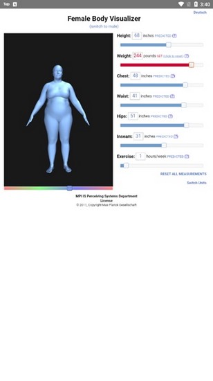 bodyvisualizer身材模拟器