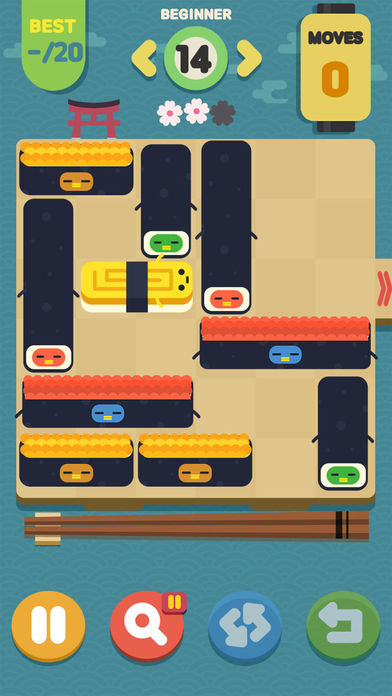 寿司华容道游戏