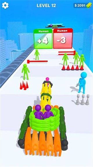 Human Gun Craft: Weapon Run