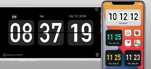 ios翻页时钟app